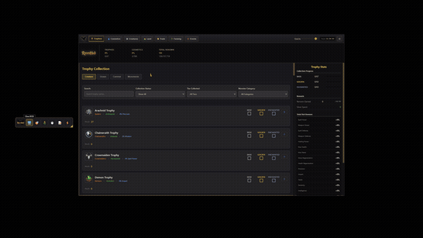 Cosmetics Tracker Demo